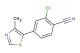 2-chloro-4-(4-methylthiazol-5-yl)benzonitrile