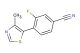 3-fluoro-4-(4-methylthiazol-5-yl)benzonitrile
