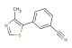 3-(4-methylthiazol-5-yl)benzonitrile