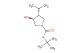 1-pyrrolidinecarboxylic acid, 3-hydroxy-4-(1-methylethyl)-, 1,1-dimethylethyl ester, (3R,4S)-rel-
