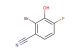 2-bromo-4-fluoro-3-hydroxybenzonitrile