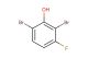 2,6-dibromo-3-fluorophenol