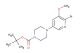 tert-butyl 4-(6-bromo-5-methoxypyridin-3-yl)piperazine-1-carboxylate