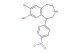 8-bromo-5-(4-nitrophenyl)-2,3,4,5-tetrahydro-1H-benzo[d]azepin-7-ol