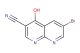 6-bromo-4-hydroxy-1,8-naphthyridine-3-carbonitrile