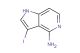 3-iodo-1H-pyrrolo[3,2-c]pyridin-4-amine