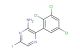 6-iodo-3-(2,3,5-trichlorophenyl)pyrazin-2-amine