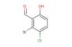 2-bromo-3-chloro-6-hydroxybenzaldehyde