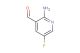 2-amino-5-fluoronicotinaldehyde