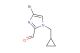 4-bromo-1-(cyclopropylmethyl)-1H-imidazole-2-carbaldehyde
