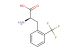 (2R)-2-amino-3-[2-(trifluoromethyl)phenyl]propanoic acid
