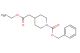 benzyl 4-(2-ethoxy-2-oxoethyl)piperidine-1-carboxylate