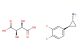 (1R,2S)-2-(3,4-difluorophenyl)cyclopropan-1-amine; (2R,3R)-2,3-dihydroxybutanedioic acid