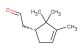 2-[(1R)-2,2,3-trimethylcyclopent-3-en-1-yl]acetaldehyde