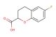 6-fluoro-3,4-dihydro-2H-1-benzopyran-2-carboxylic acid