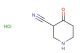 4-oxopiperidine-3-carbonitrile hydrochloride