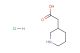 2-(piperidin-3-yl)acetic acid hydrochloride
