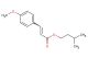 3-methylbutyl 3-(4-methoxyphenyl)prop-2-enoate