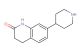 7-(piperidin-4-yl)-1,2,3,4-tetrahydroquinolin-2-one