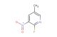 2-fluoro-5-methyl-3-nitropyridine