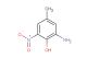 2-amino-4-methyl-6-nitrophenol