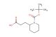 2-(2-carboxyethyl)piperidine-1-carboxylic acid tert-butyl ester