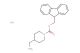 (9H-fluoren-9-yl)methyl 4-(aminomethyl)piperidine-1-carboxylate hydrochloride