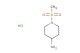 1-methanesulfonylpiperidin-4-amine hydrochloride