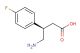 (3R)-4-amino-3-(4-fluorophenyl)butanoic acid
