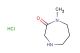 1-methyl-1,4-diazepan-2-one hydrochloride