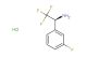 (1S)-2,2,2-trifluoro-1-(3-fluorophenyl)ethan-1-amine hydrochloride
