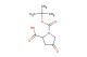 1-[(tert-butoxy)carbonyl]-4-oxopyrrolidine-2-carboxylic acid