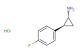 (1R,2S)-2-(4-fluorophenyl)cyclopropan-1-amine hydrochloride