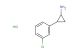 2-(3-chlorophenyl)cyclopropan-1-amine hydrochloride