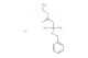 ethyl 3-(benzylamino)-3-methylbutanoate hydrochloride