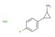 2-(4-fluorophenyl)cyclopropan-1-amine hydrochloride