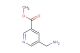 methyl 5-(aminomethyl)pyridine-3-carboxylate