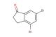 4,6-dibromo-2,3-dihydro-1H-inden-1-one