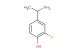 4-(1-aminoethyl)-2-fluorophenol