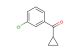 (3-chlorophenyl)(cyclopropyl)methanone