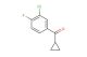 (3-chloro-4-fluorophenyl)(cyclopropyl)methanone