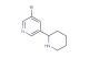 3-bromo-5-(piperidin-2-yl)pyridine