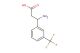 3-amino-3-[3-(trifluoromethyl)phenyl]propanoic acid