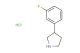 3-(3-fluorophenyl)pyrrolidine hydrochloride