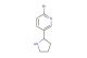 2-bromo-5-(pyrrolidin-2-yl)pyridine