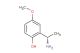 2-[(1S)-1-aminoethyl]-4-methoxyphenol