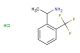 1-[2-(trifluoromethyl)phenyl]ethan-1-amine hydrochloride