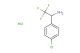 1-(4-chlorophenyl)-2,2,2-trifluoroethan-1-amine hydrochloride