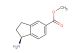 methyl (S)-1-amino-2,3-dihydro-1H-indene-5-carboxylate