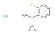 (S)-cyclopropyl(2-fluorophenyl)methanamine hydrochloride